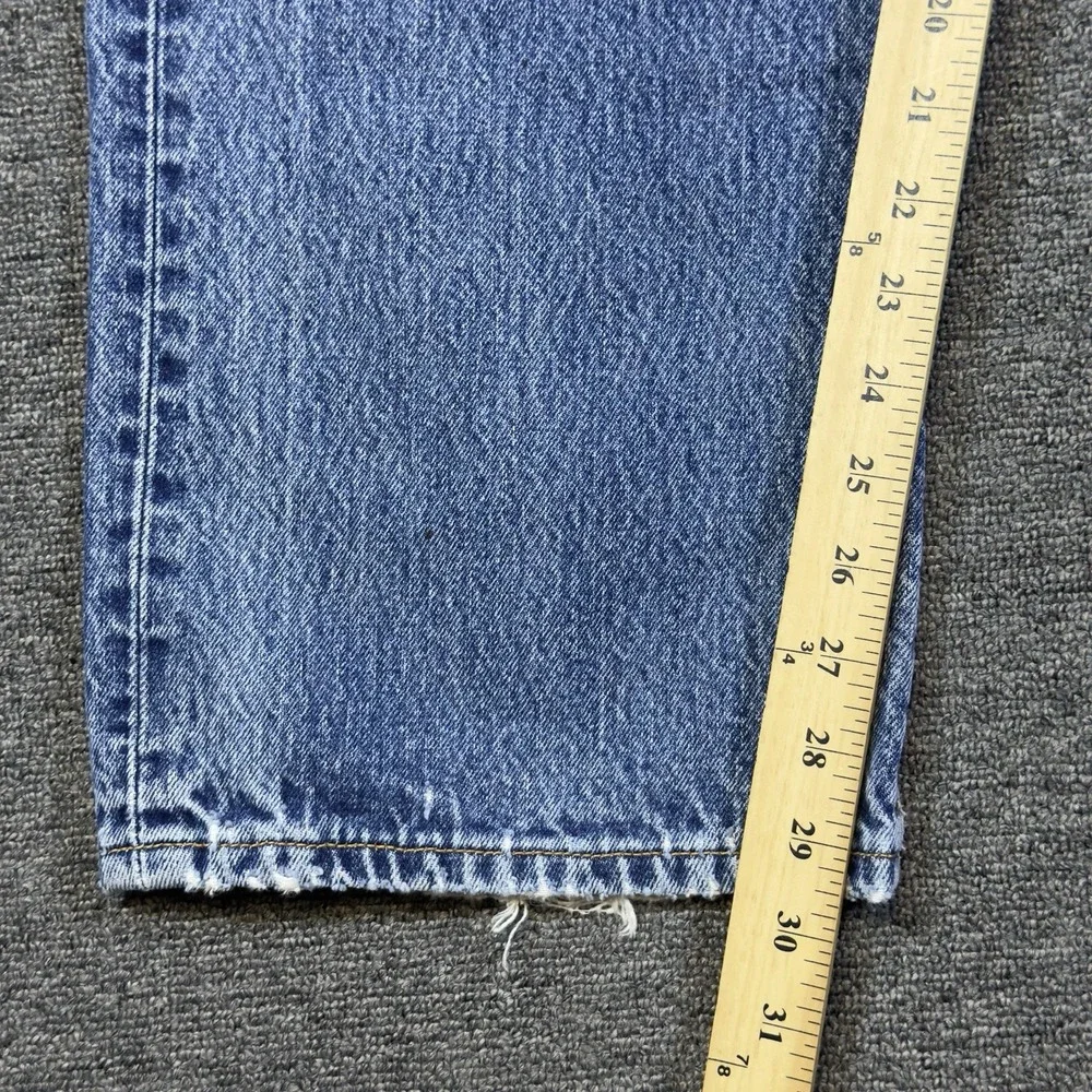 Levi's 501 Jeans Mens 38x30 Blue Denim Button Fly 2003 Y2K Made Guatemala